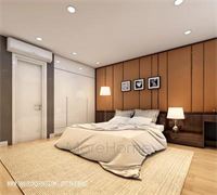 Thiết kế nội thất phòng ngủ khách sạn hiện đại 