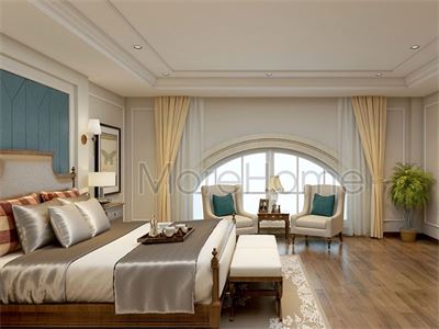 Chiêm ngưỡng mẫu thiết kế phòng ngủ khách sạn 5 sao tân cổ điển