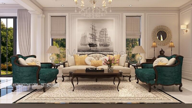 Sofa bọc nỉ nhung cao cấp kết hợp khung gỗ óc chó chất lượng tạo nên bộ sofa đẹp hoàn hảo hơn cả, một vẻ đẹp mà bất kì ai cũng mong ước được sở hữu Mẫu sofa gỗ óc chó sang trọng