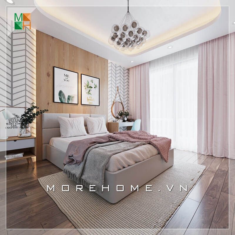 Ấn tượng mẫu thiết kế nội thất phòng ngủ có cửa sổ lớn đẹp, sang trọng cho chung cư, biệt thự, nhà phố.