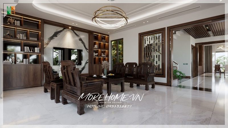 Phòng khách một trong những không gian được chú trọng và quan tâm tới bởi đây là nơi đón tiếp khách, bạn bè tới chơi thể hiện bộ mặt gu thẩm mỹ của gia chủ